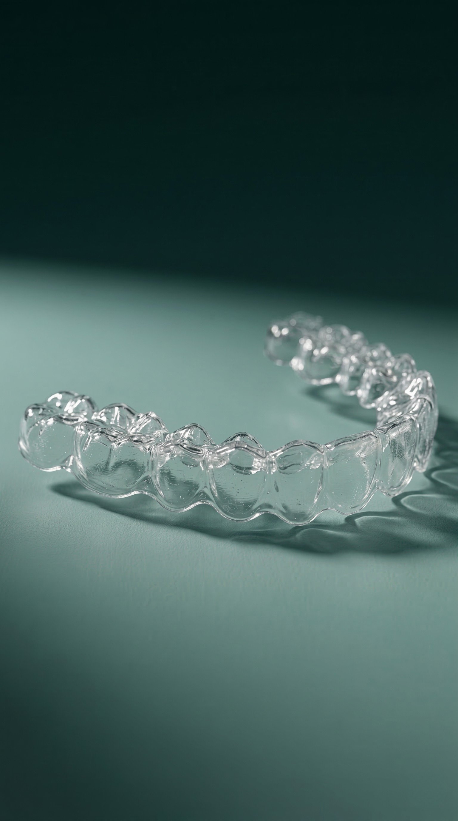 Clear Essix retainer