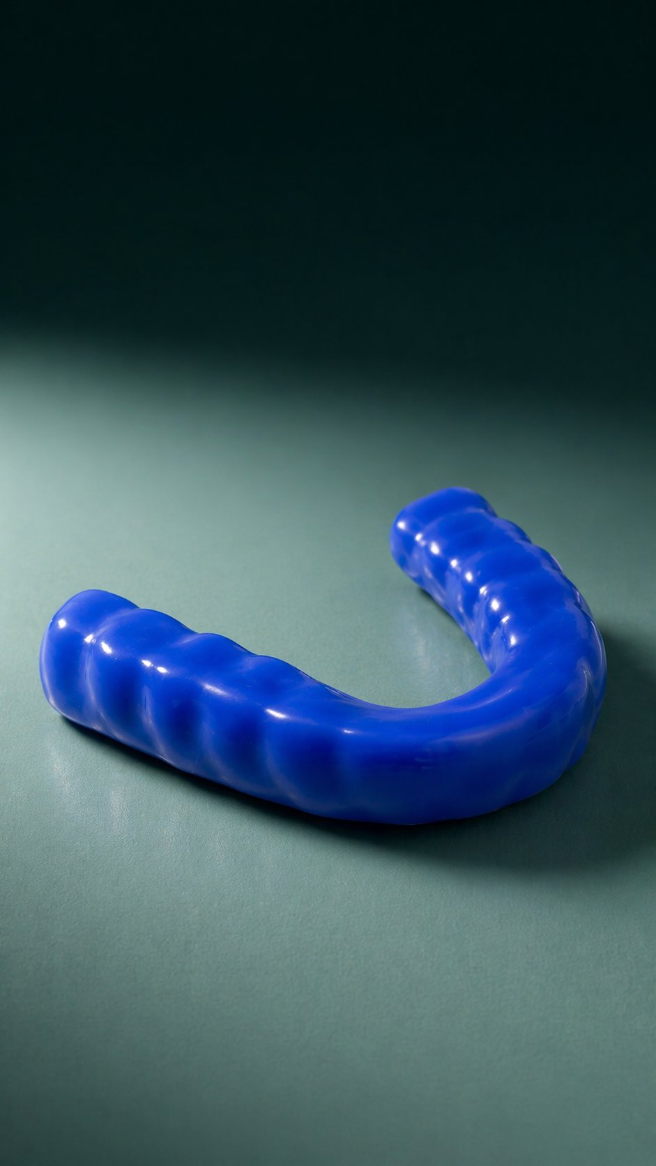 Blue sports mouth guard